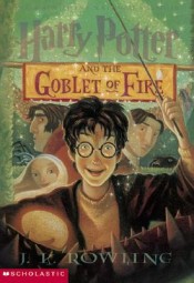 harry potter and the goblet of fire by jk rowling cover