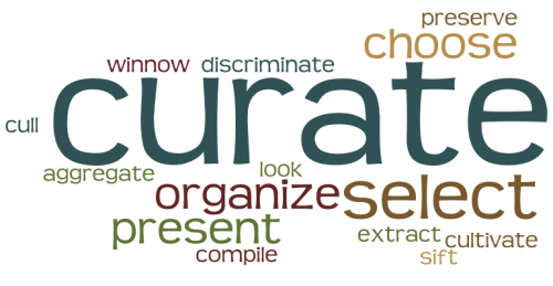 Wordle One Little Word 2014 Curate