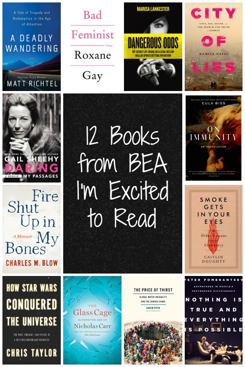 12 books from BEA excited to read