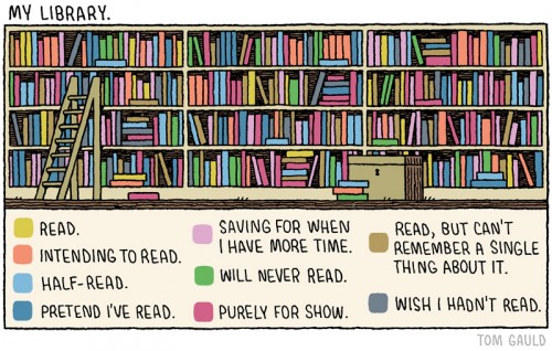 tom gauld comic my library