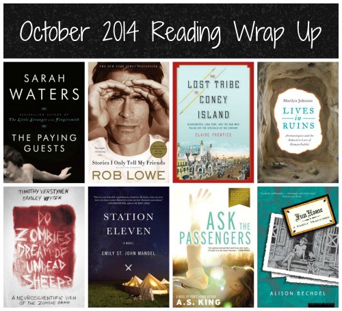 october 2014 reading wrap up