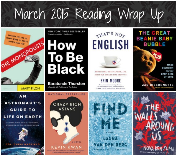 march 2015 reading wrap up