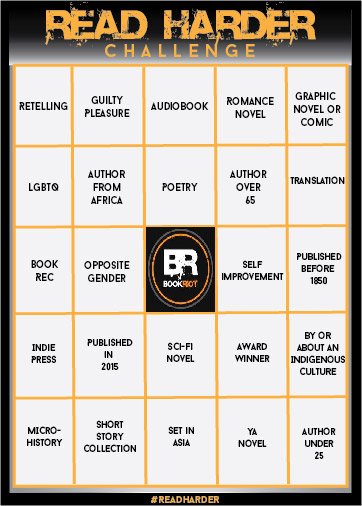 Read Harder Bingo Card