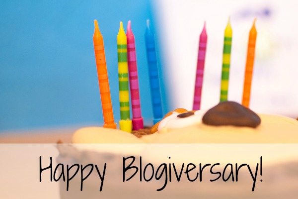 happy blogiversary