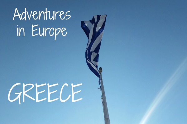 greece flag title card