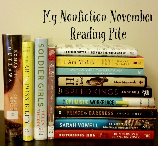 nonfiction november reading pile