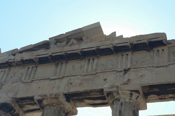 parthenon detail