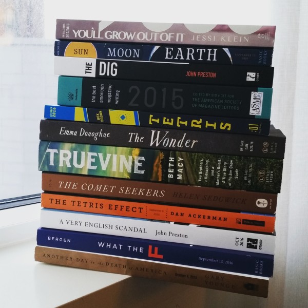 bea 2016 book pile monday